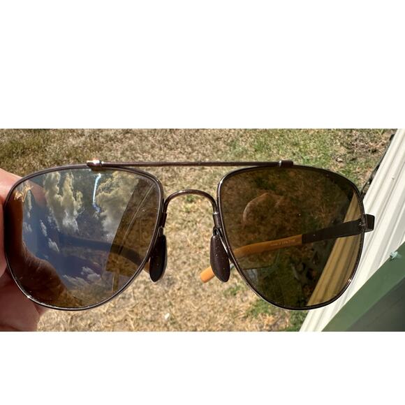 Maui Jim Guardrails MJ0327S-003 Polarized Sunglasses Brown HCL Bronze Gradient - Picture 5 of 10